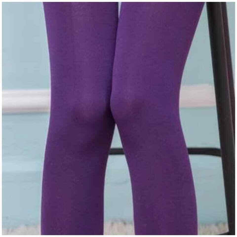Women Purple Leggings Summer Plain Stretchy Soft Elasticated Viscose Full Length - House Of Fashion Wear