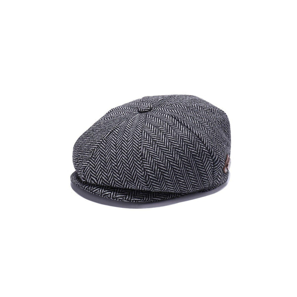 8 Panel Cap Herringbone Baker Boy Hat Tweed Wool Newsboy Gatsby Vintage Winter Unisex Wool Hats - House Of Fashion Wear