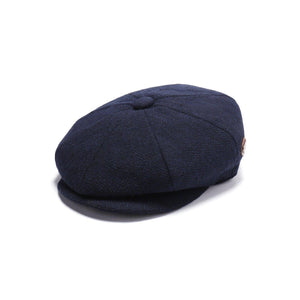 8 Panel Cap Herringbone Baker Boy Hat Tweed Wool Newsboy Gatsby Vintage Winter Unisex Wool Hats - House Of Fashion Wear