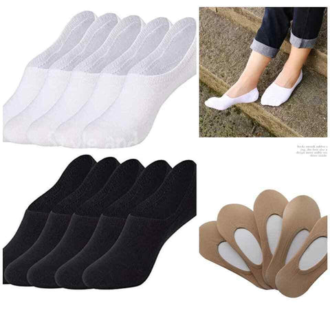 Mens Womens Invisible Socks Cotton Footsie Invisible Trainer Shoe Work 3,6,12 Pairs - House Of Fashion Wear