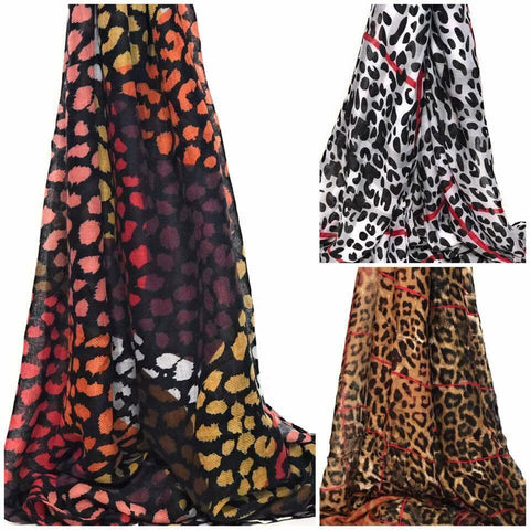 Leopard Print Scarf Large Ladies Winter Shawl Pashmina Stole Blanket Wrap Animal - House Of Fashion Wear
