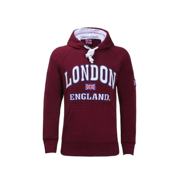 Mens Fleece Hoodies London Print Casual Winter Wear Premium Quality Sweatshirt - House Of Fashion Wear