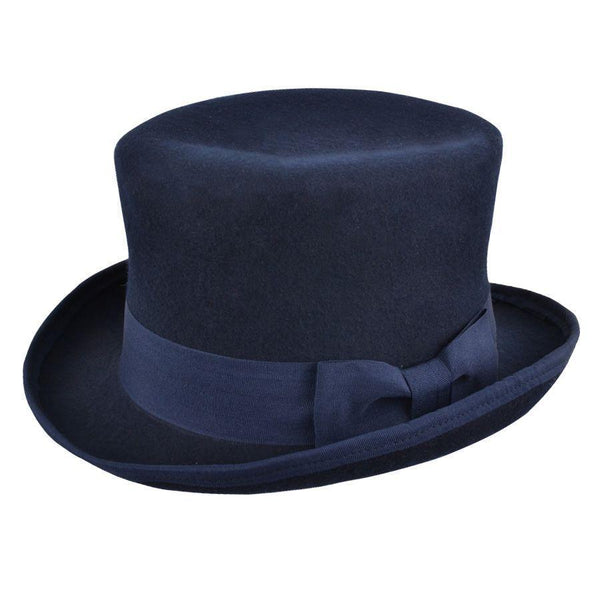Men’s Crushable Top Hat Women's Wool Fedora Felt Soft Ribbon Band Bow Topper Hats - House Of Fashion Wear