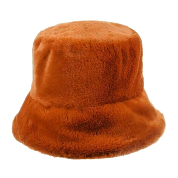 Fluffy Bucket Hat Soft Plush Festival Bright Colour Fisherman Hat Mens Womens Cap Rave Dance Sun Winter Faux Fur Foldable Hat - House Of Fashion Wear