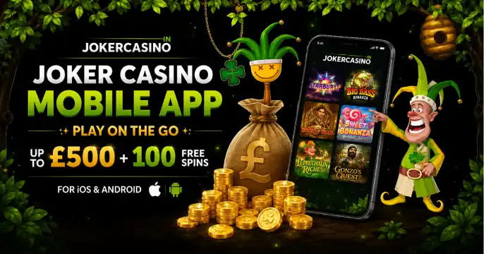 Joker Casino App banner
