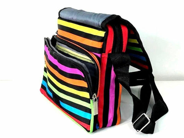 Women Multi Pocket Nylon Messenger Bags Cross Body Shoulder Bag Travel Purse - House Of Fashion Wear